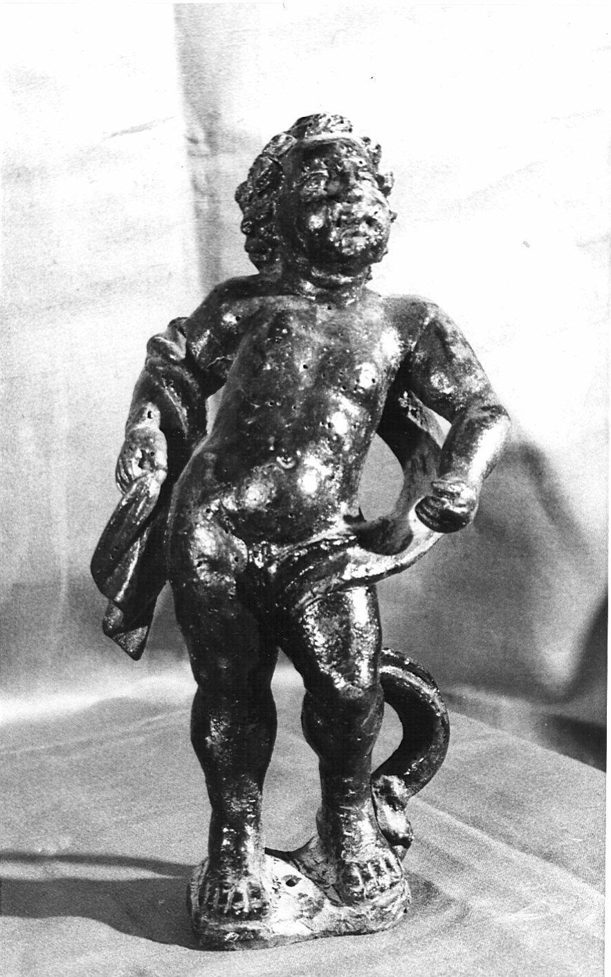 angelo (statua, frammento) - bottega comasca (prima metà sec. XVII)