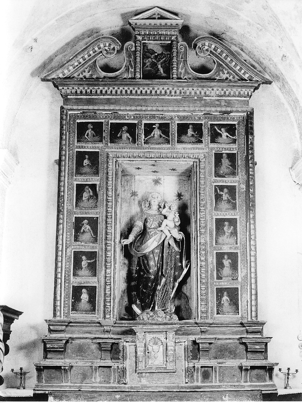 altare, opera isolata - bottega pavese (metà sec. XVII)