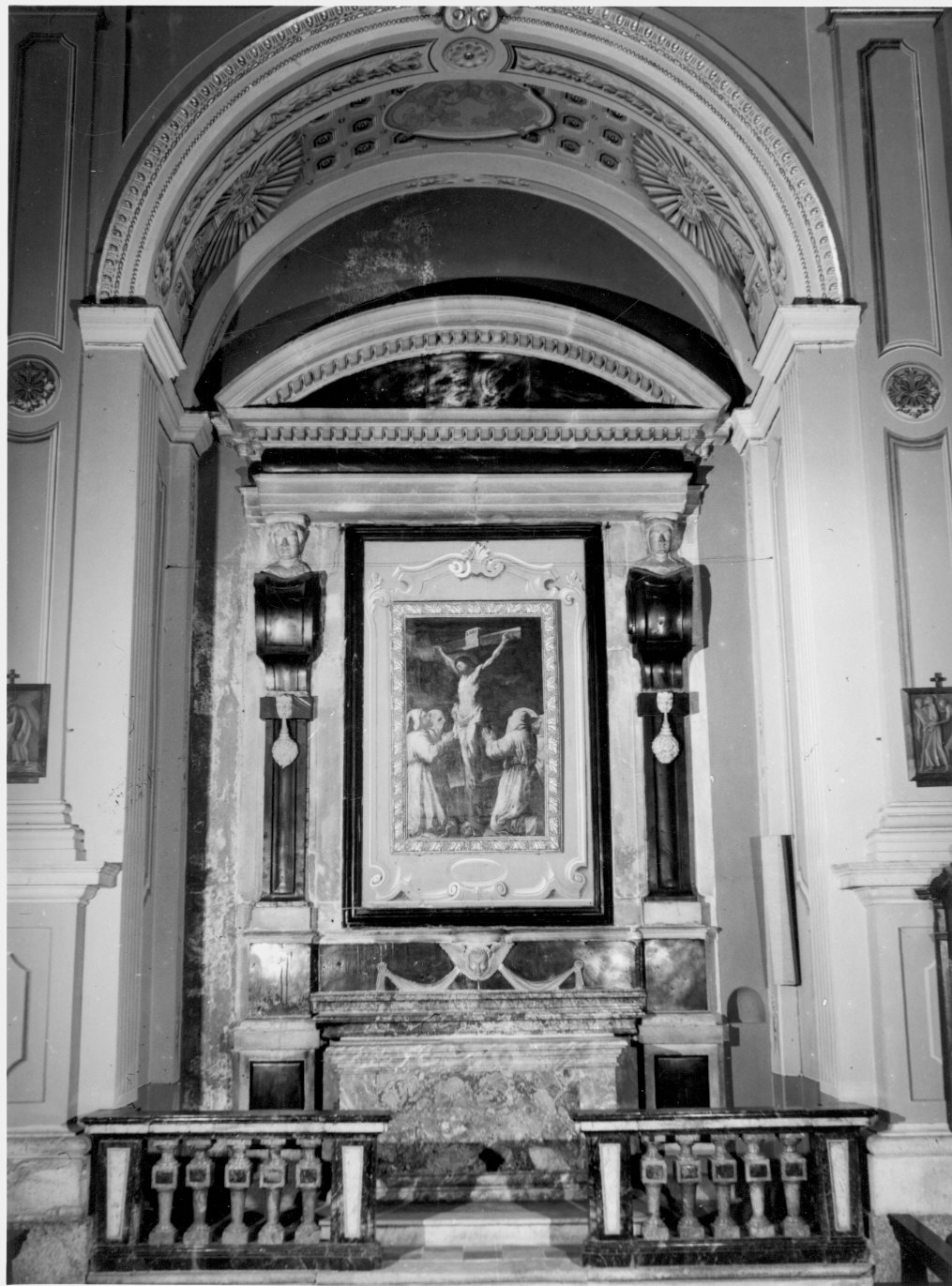 altare - bottega lombarda (sec. XVII, sec. XIX)