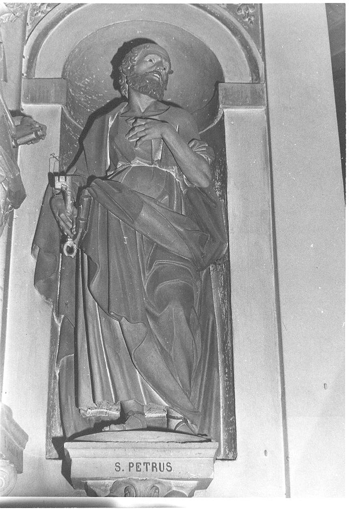 San Pietro Apostolo (statua, opera isolata) - bottega lombarda (sec. XVII)