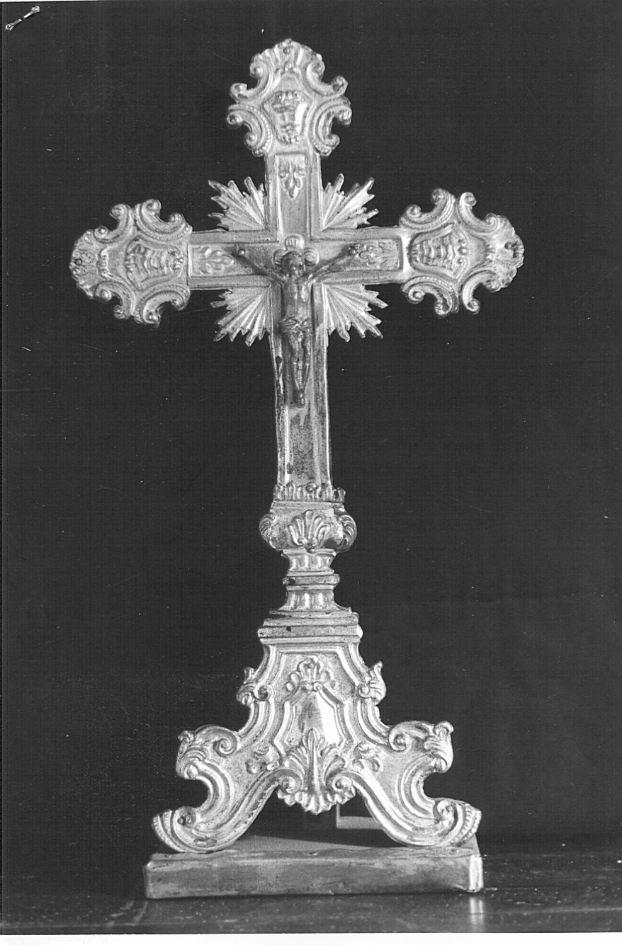 croce d'altare - bottega lombarda (seconda metà sec. XVIII)