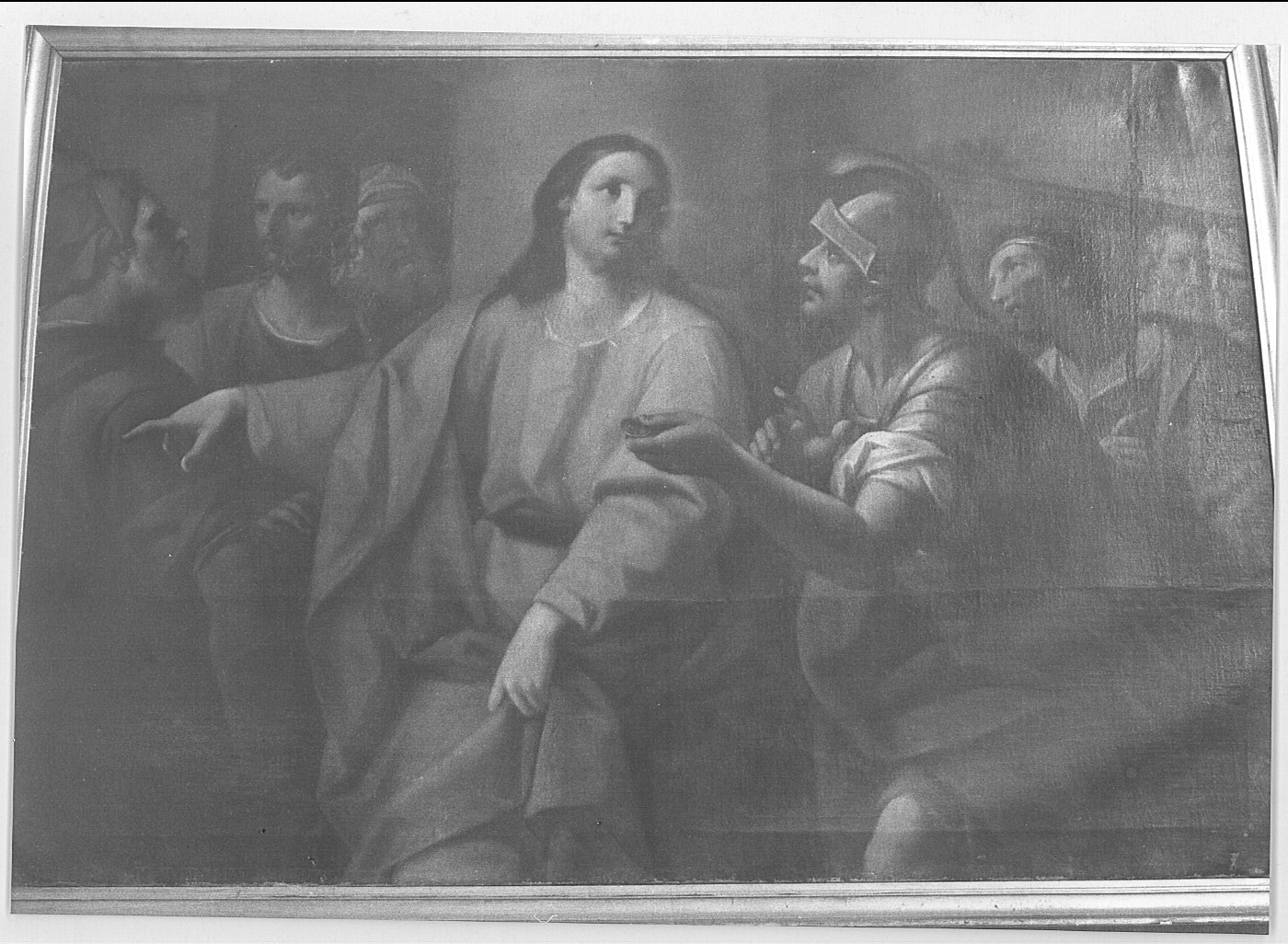 Cristo che predica alle folle (dipinto, opera isolata) - ambito lombardo (sec. XVII)