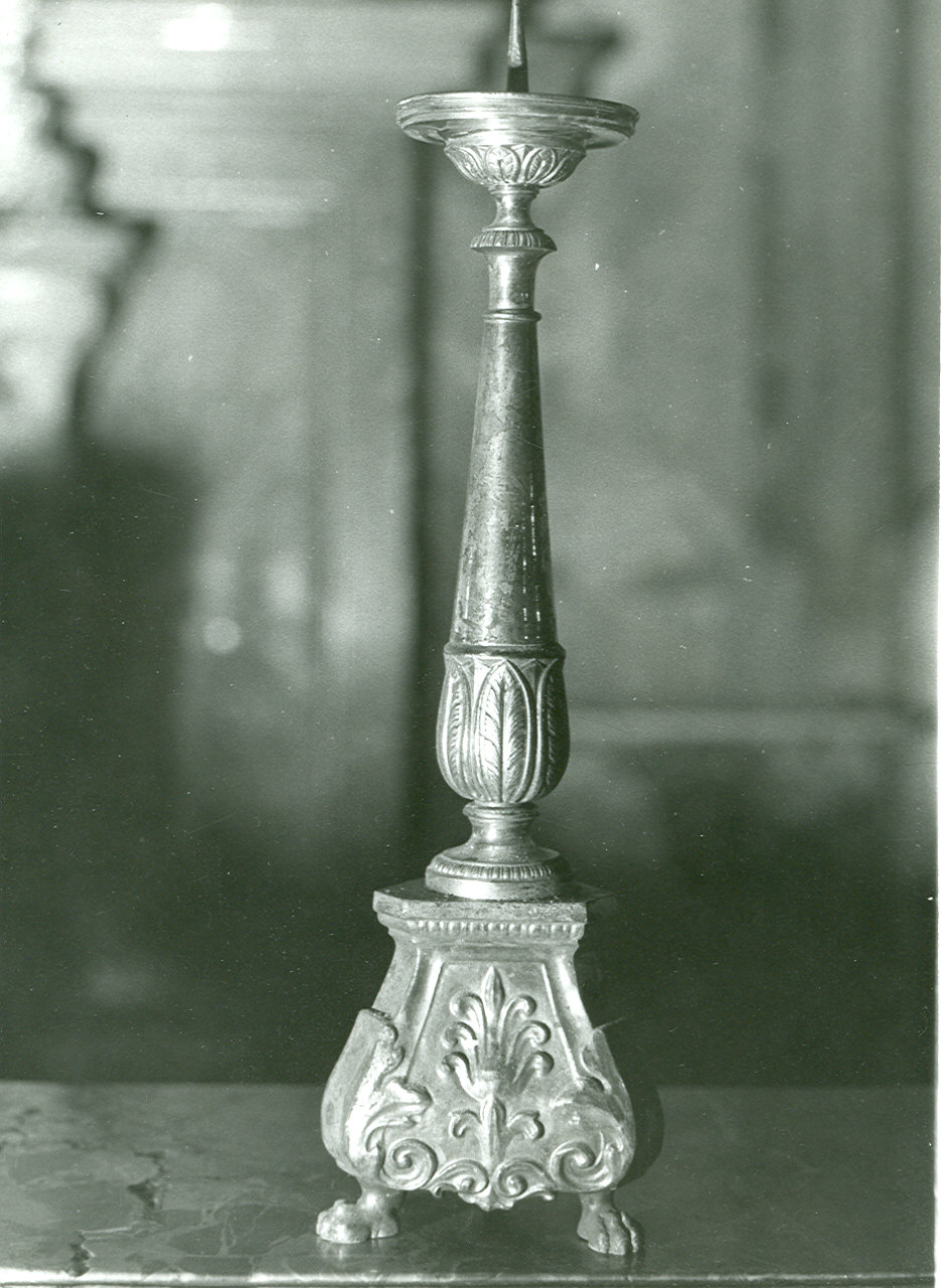 candeliere, coppia - bottega lombarda (sec. XIX)