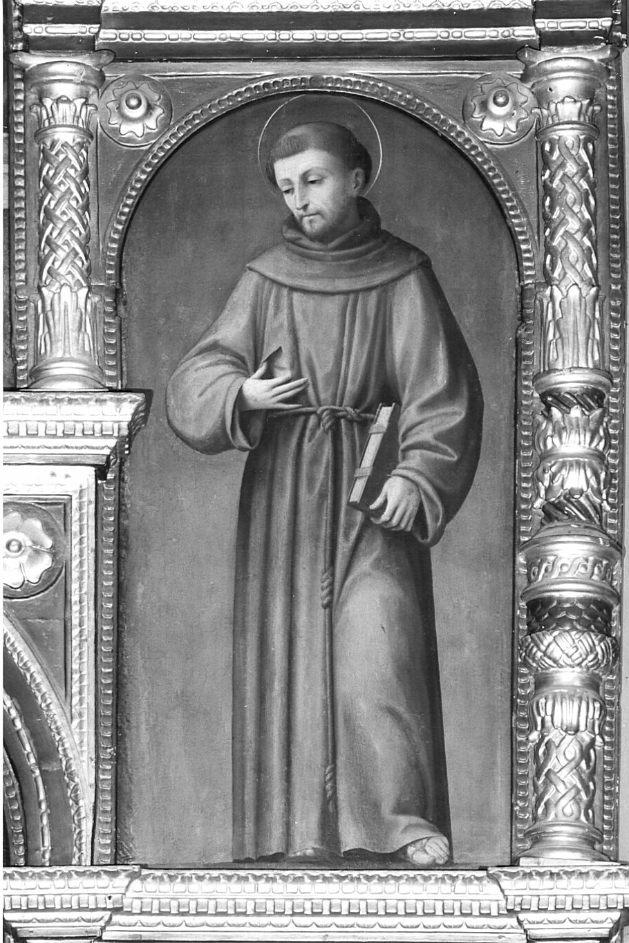 San Francesco d'Assisi, San Francesco d'Assisi (dipinto, elemento d'insieme) - ambito lombardo (prima metà sec. XVI)