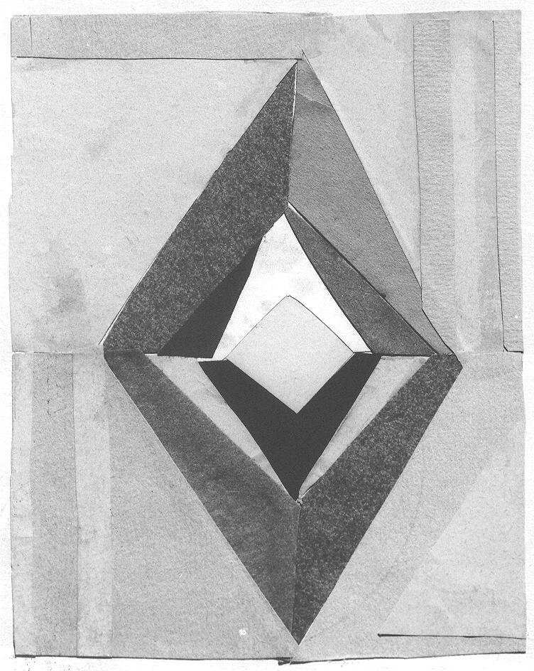 Studio per struttura (disegno) di Cassolo Bracchi Regina (attribuito) (sec. XX)