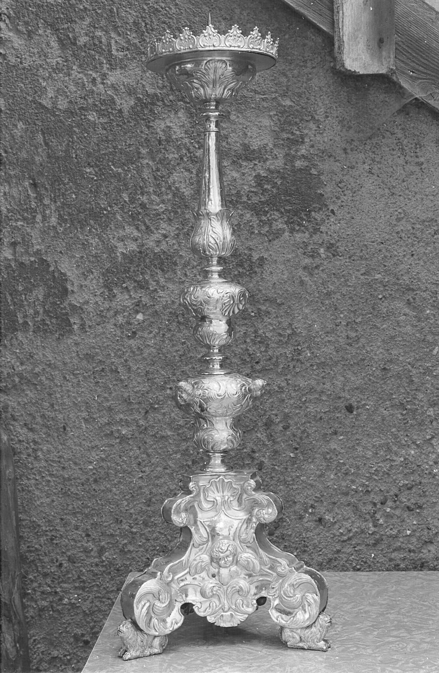candeliere, serie - bottega lombarda (sec. XVIII)