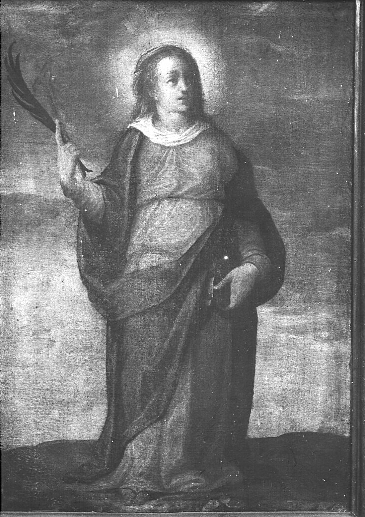 Santa martire (dipinto) - ambito lombardo (sec. XVII)