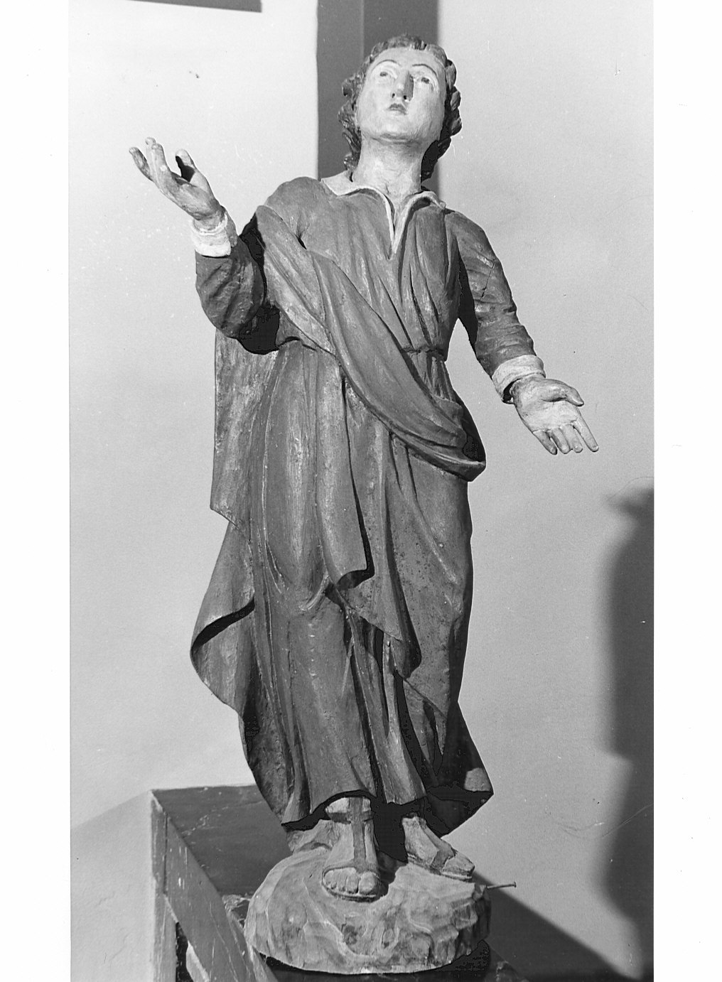 San Giovanni Evangelista (statua, opera isolata) - bottega lombarda (inizio sec. XVIII)