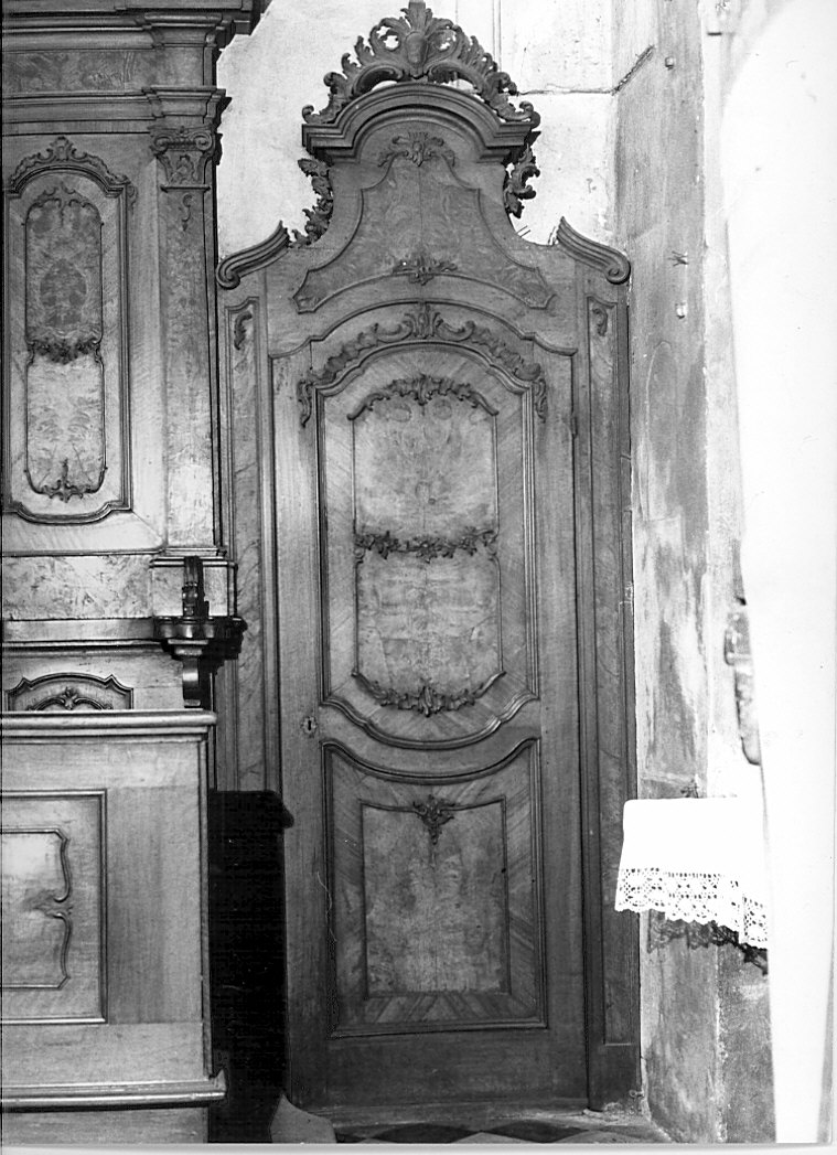 porta, coppia - bottega lombarda (prima metà sec. XVIII)