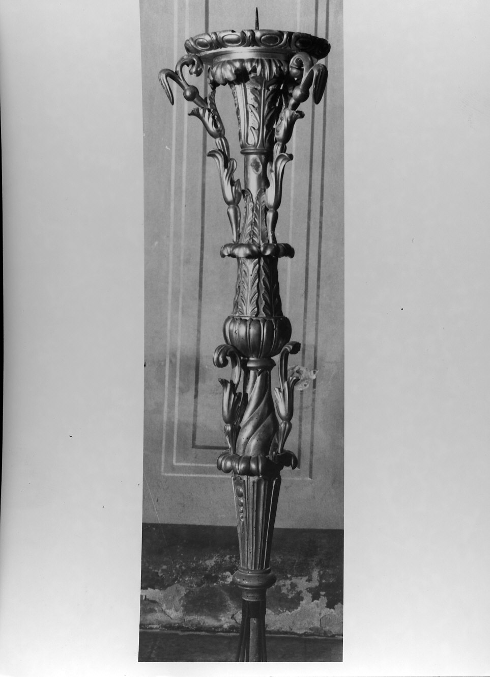 candeliere, coppia - bottega lombarda (sec. XIX)