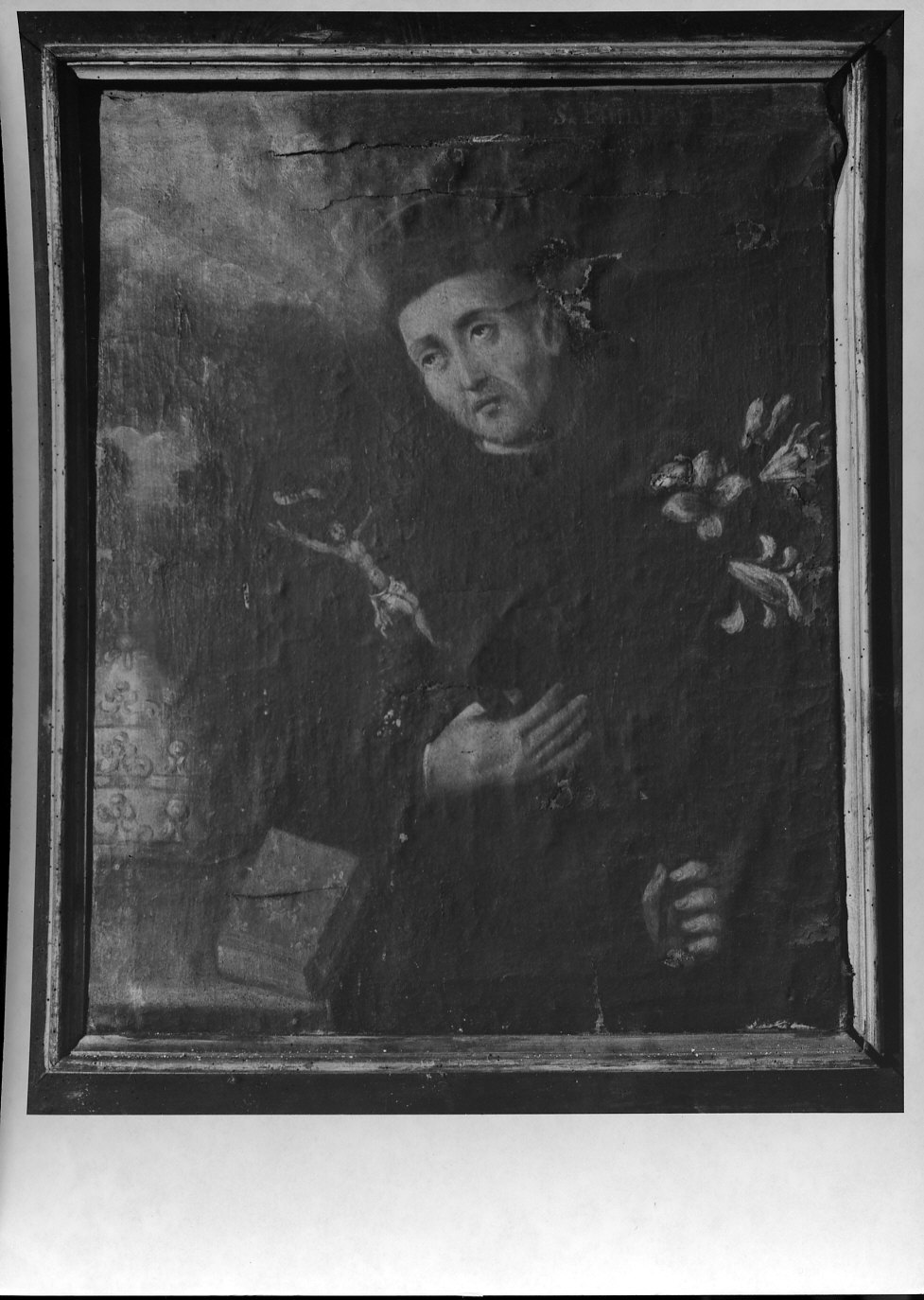 San Filippo Benizi (dipinto, opera isolata) - ambito lombardo (sec. XVIII)