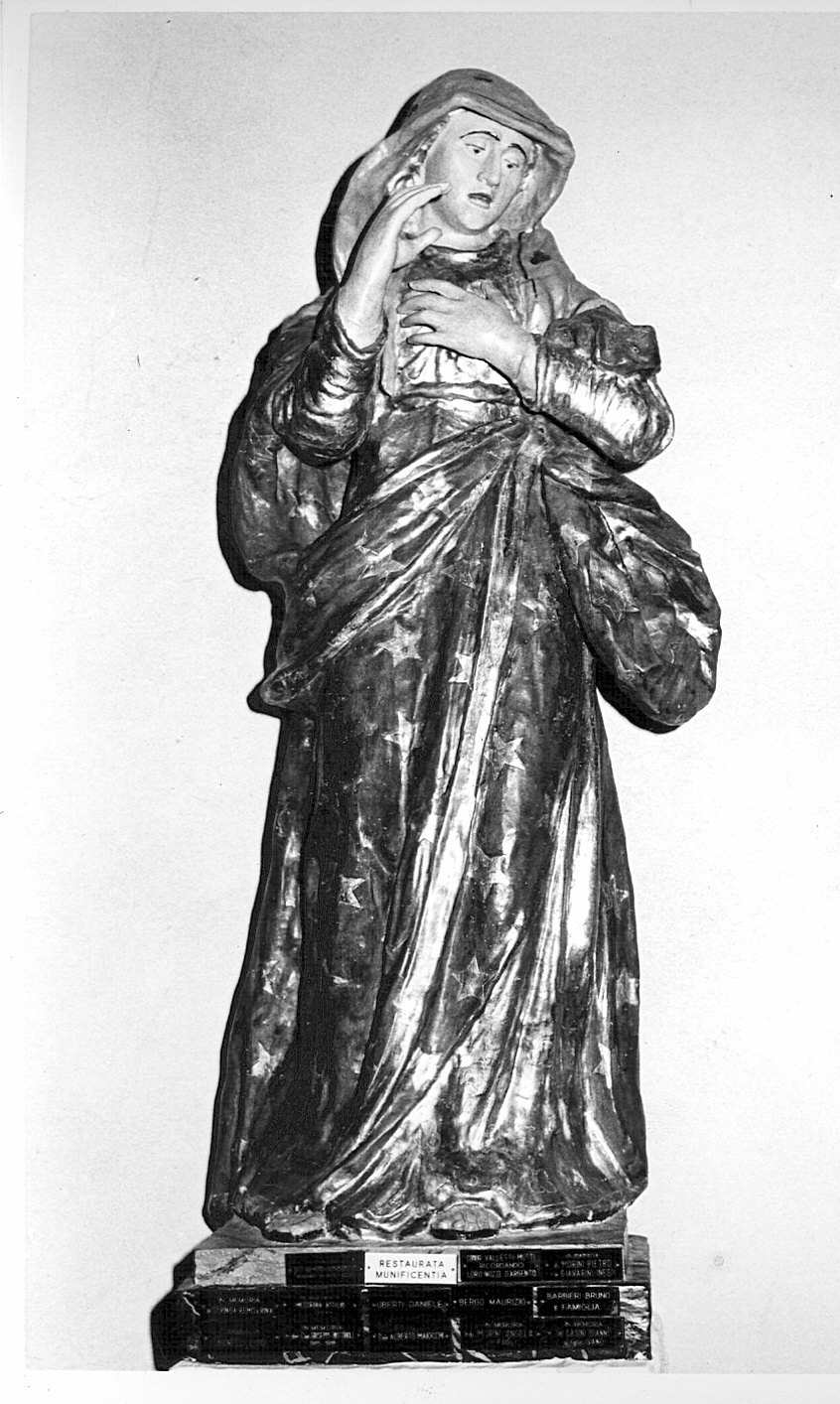 Madonna Addolorata (statua) - bottega lombarda (sec. XVII)