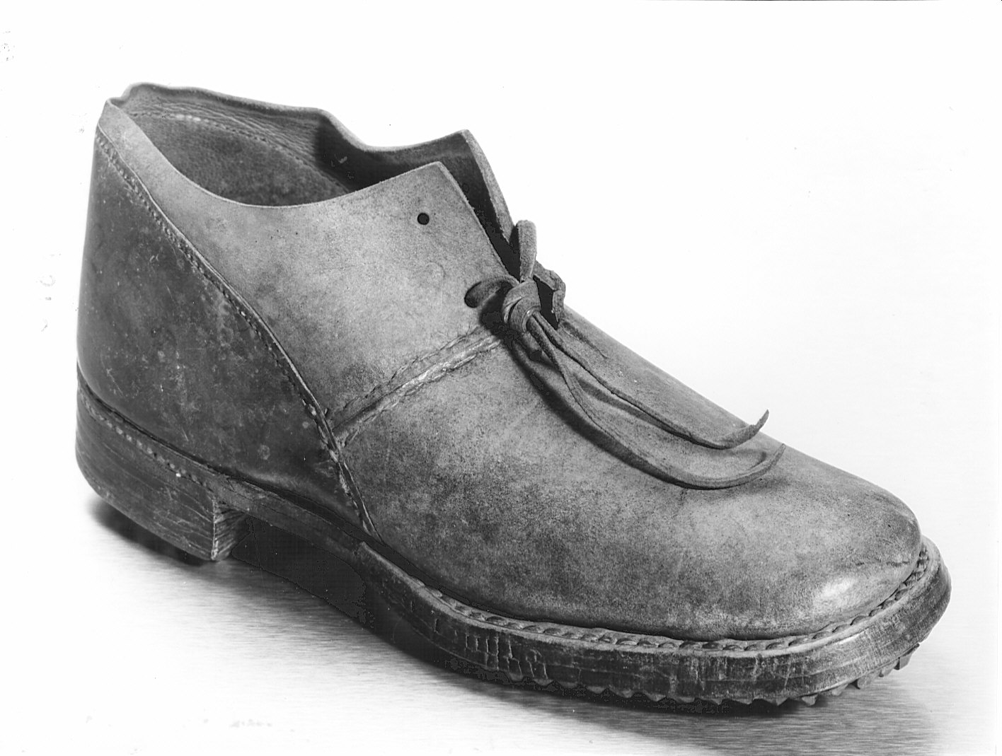 Non rilevato (scarpe da uomo) - manifattura (1840/ 1860)