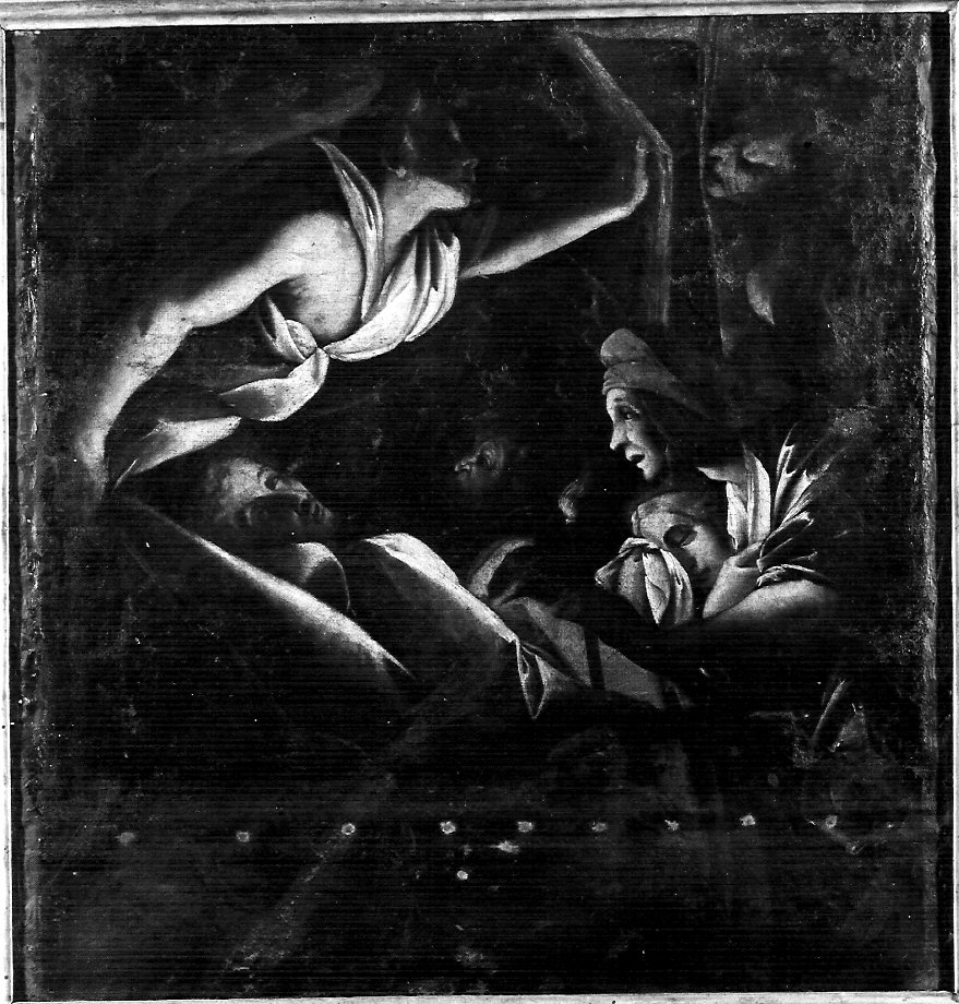 morte di San Giuseppe (dipinto, opera isolata) - ambito lombardo (sec. XVII)