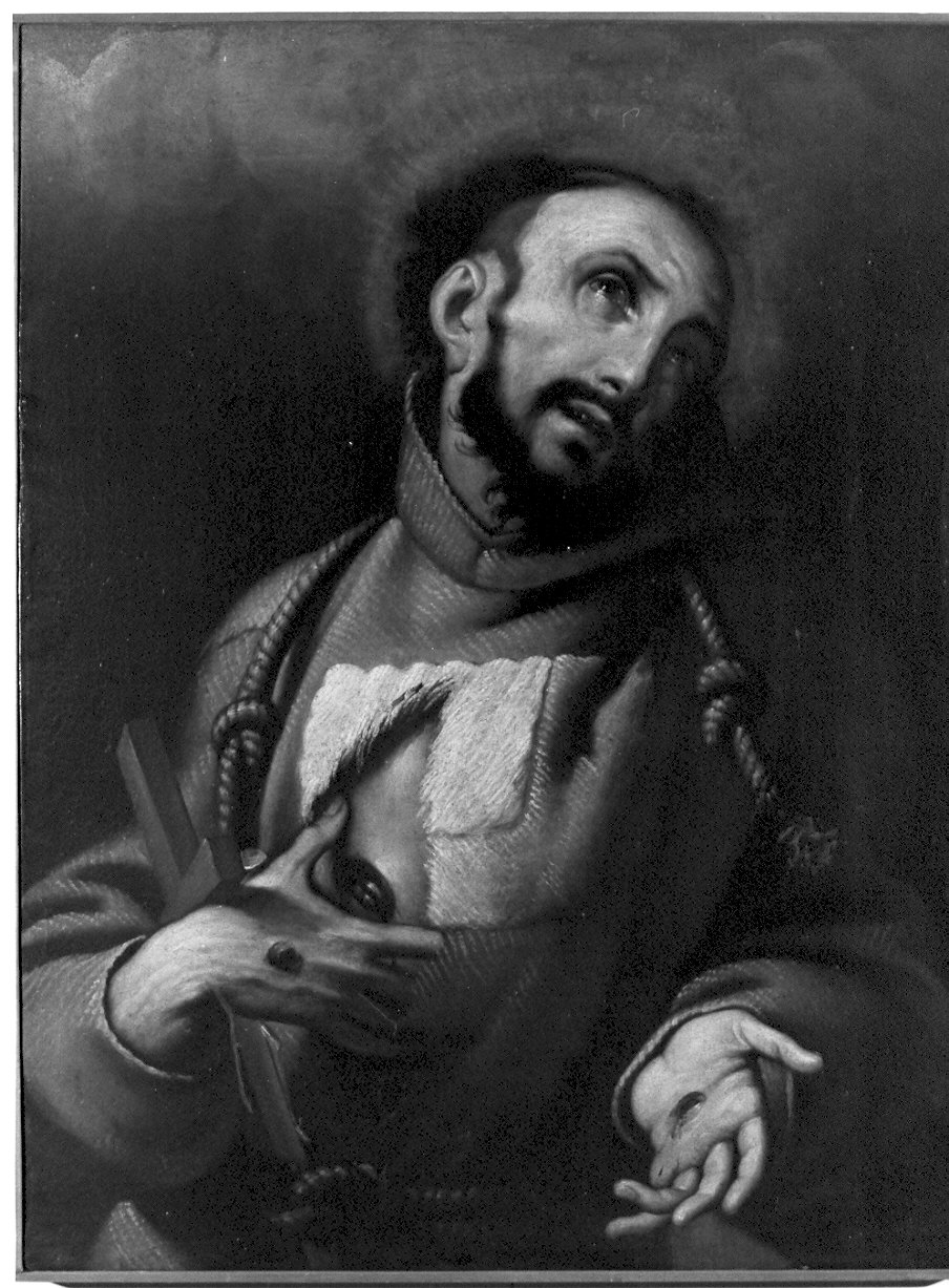 San Francesco d'Assisi (dipinto, opera isolata) - ambito lombardo (sec. XVII)