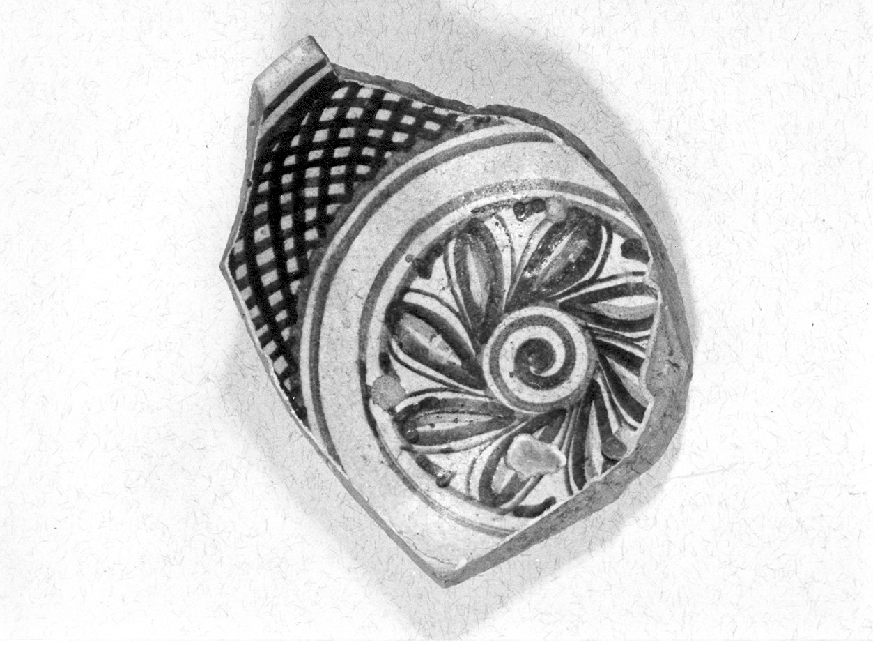 scodella, frammento - manifattura Italia settentrionale (sec. XVI)