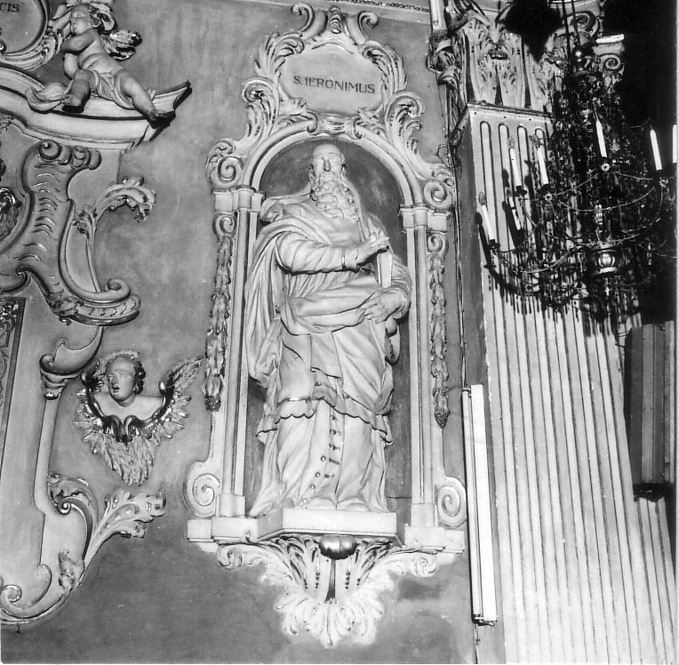 San Girolamo (statua, opera isolata) - bottega lombarda (sec. XVII)