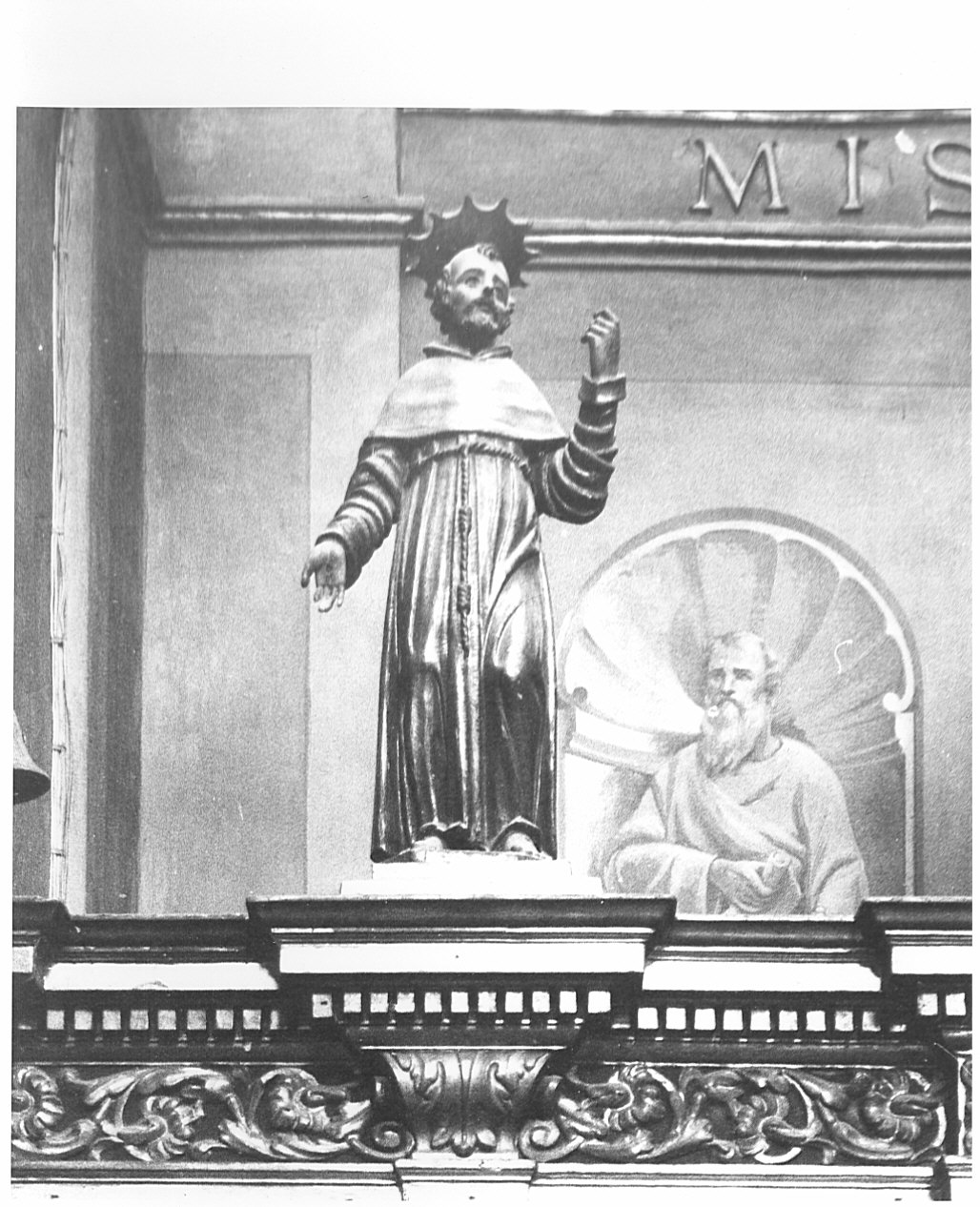 San Francesco d'Assisi (statua) - bottega lombarda (sec. XVII)