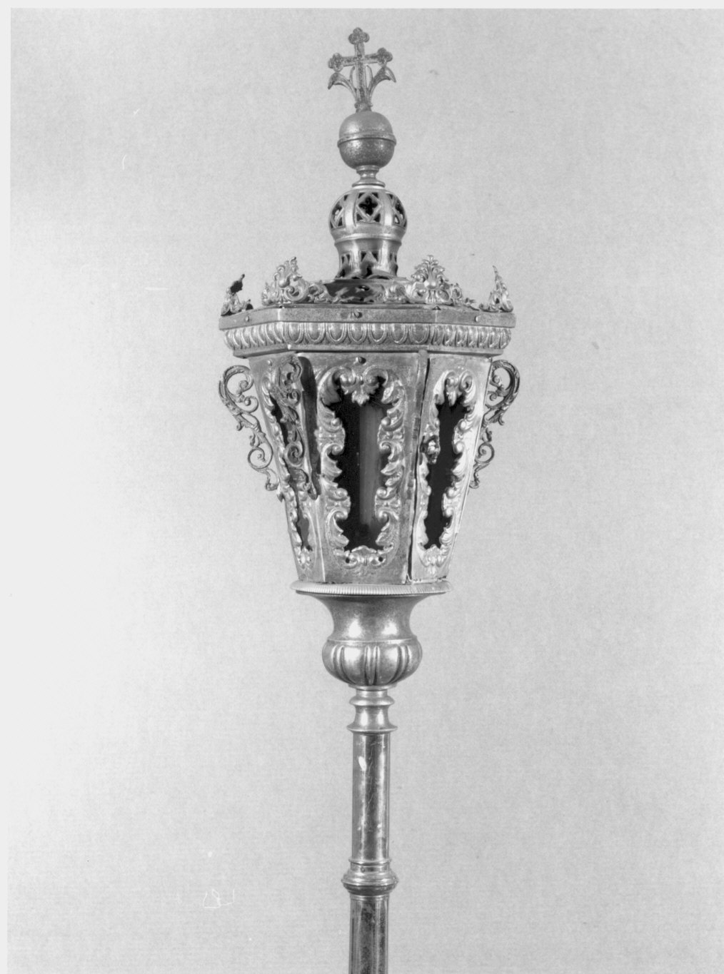 lanterna processionale - bottega lombarda (sec. XIX)