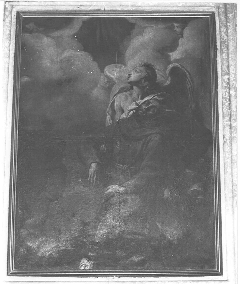 San Francesco d'Assisi riceve le stimmate (dipinto, opera isolata) - ambito lombardo (sec. XVII)