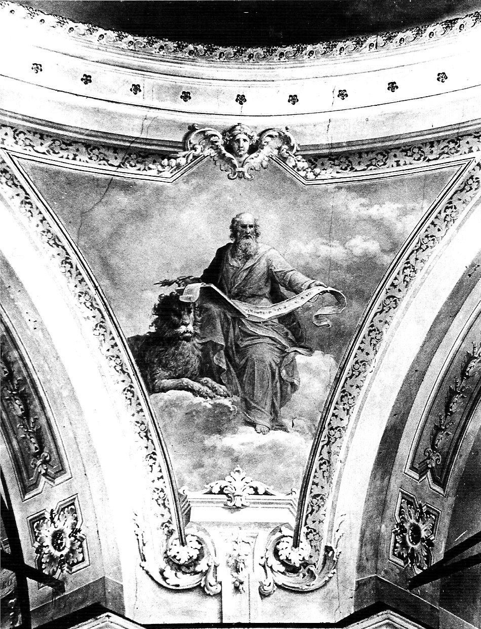 San Marco (decorazione pittorica, elemento d'insieme) di Tagliaferri Luigi (sec. XX)