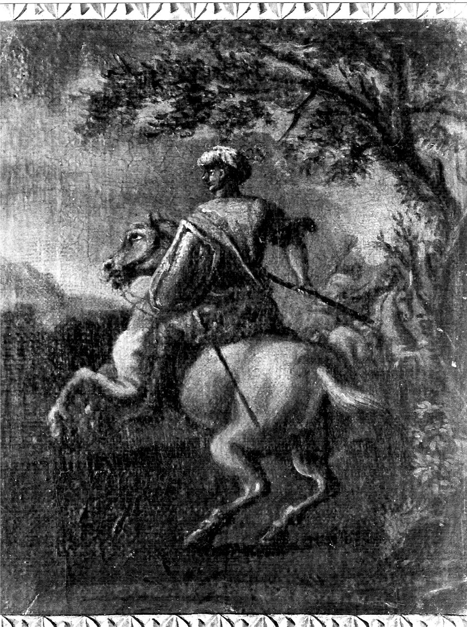 Cavaliere (dipinto, opera isolata) - ambito lombardo (sec. XVIII)