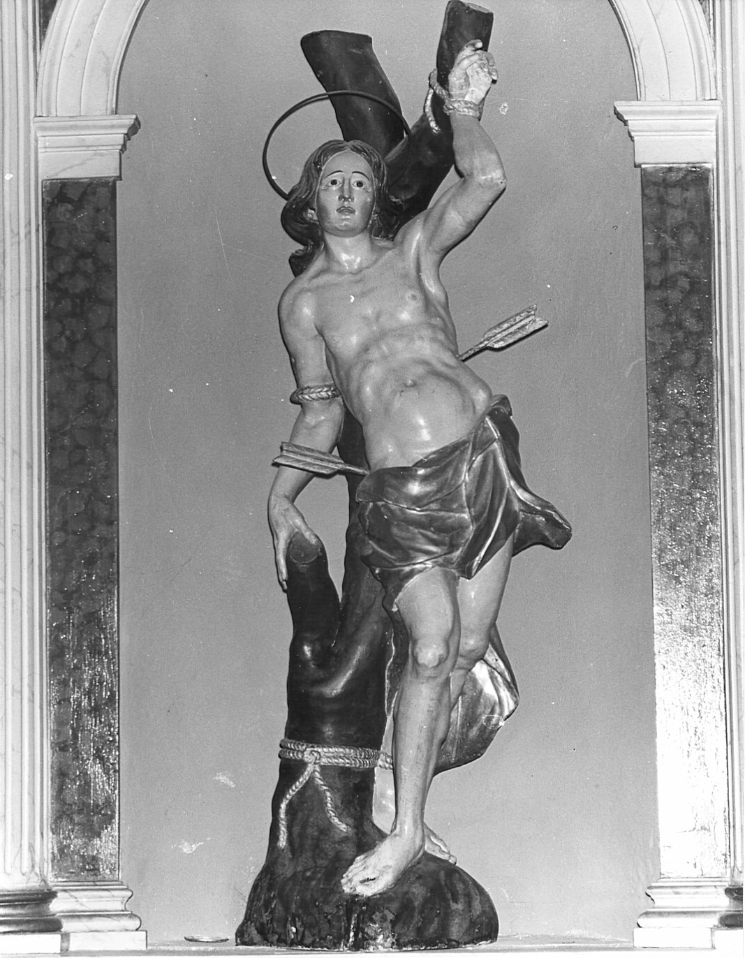 San Sebastiano (statua, opera isolata) - bottega lombarda (prima metà sec. XVIII)