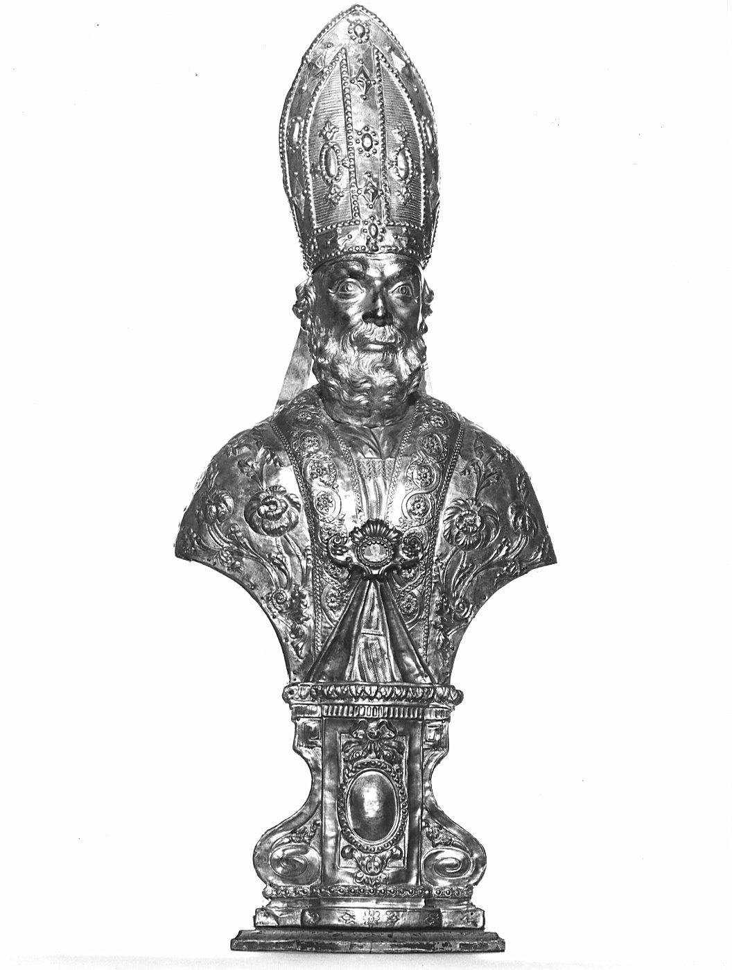 San Barnaba apostolo (reliquiario - a busto, opera isolata) - bottega lombarda (prima metà sec. XIX)