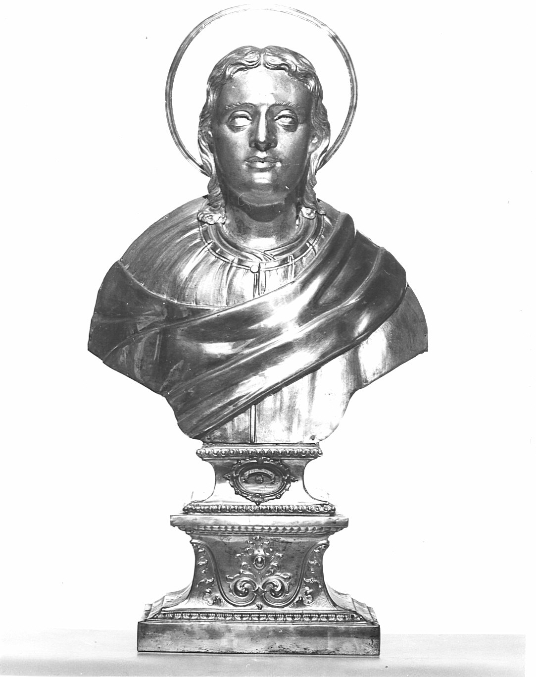 Santo Stefano (reliquiario - a busto, opera isolata) - bottega lombarda (prima metà sec. XIX)