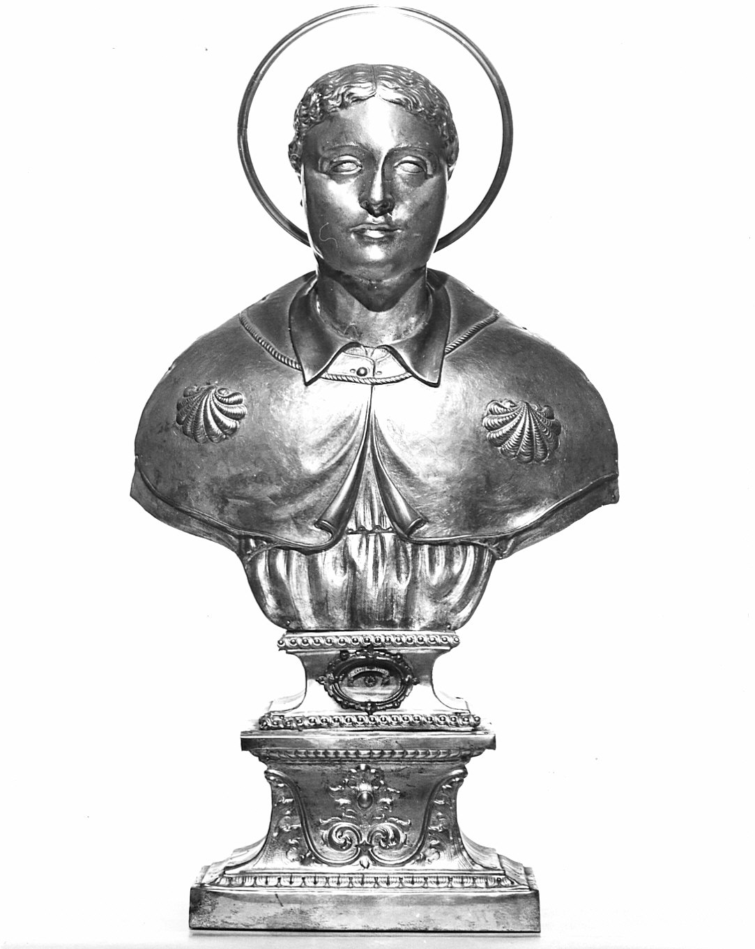 San Giorgio (reliquiario - a busto, opera isolata) - bottega lombarda (prima metà sec. XIX)