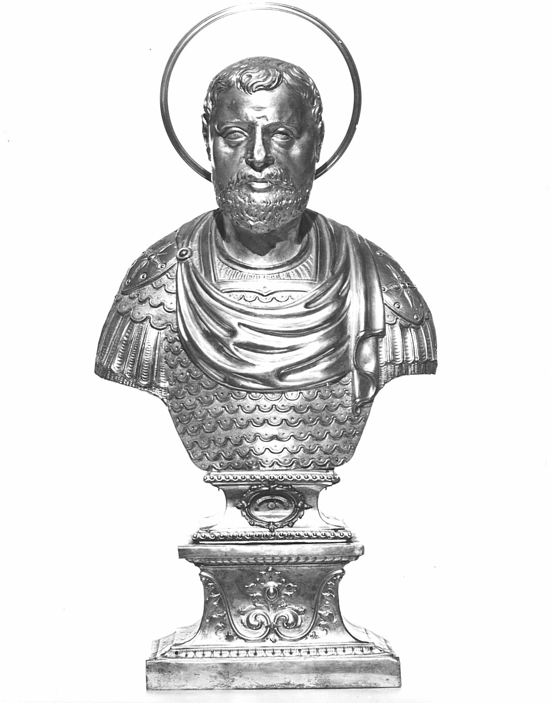 San Giovanni Battista (reliquiario - a busto, opera isolata) - bottega lombarda (prima metà sec. XIX)