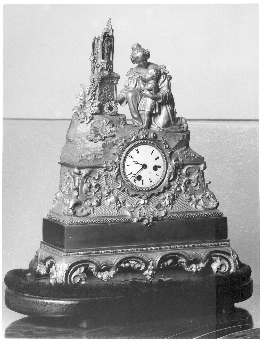 orologio - da tavolo, opera isolata - bottega francese (seconda metà sec. XIX)