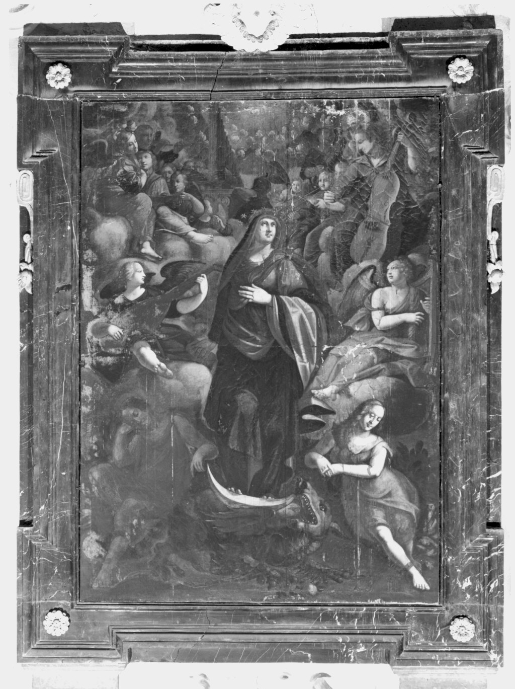 Immacolata Concezione (dipinto, opera isolata) - ambito lombardo (sec. XVII)