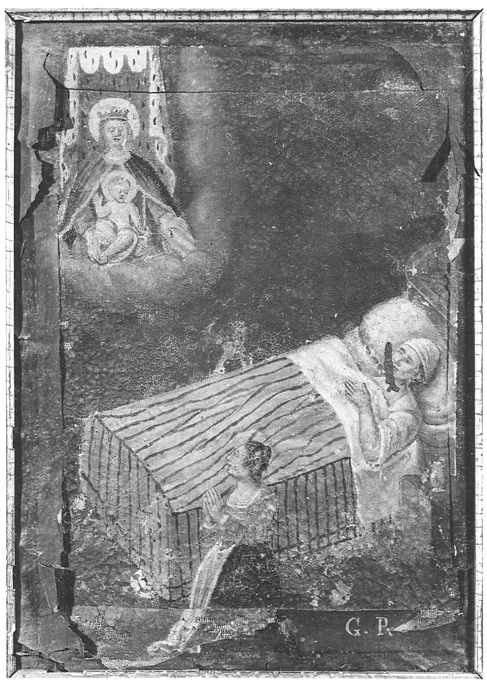 ex voto, opera isolata - ambito lombardo (fine sec. XVIII)