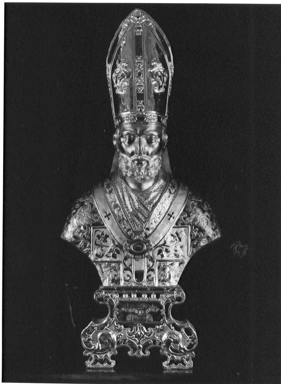 reliquiario - a busto, opera isolata - ambito lombardo (sec. XVIII)