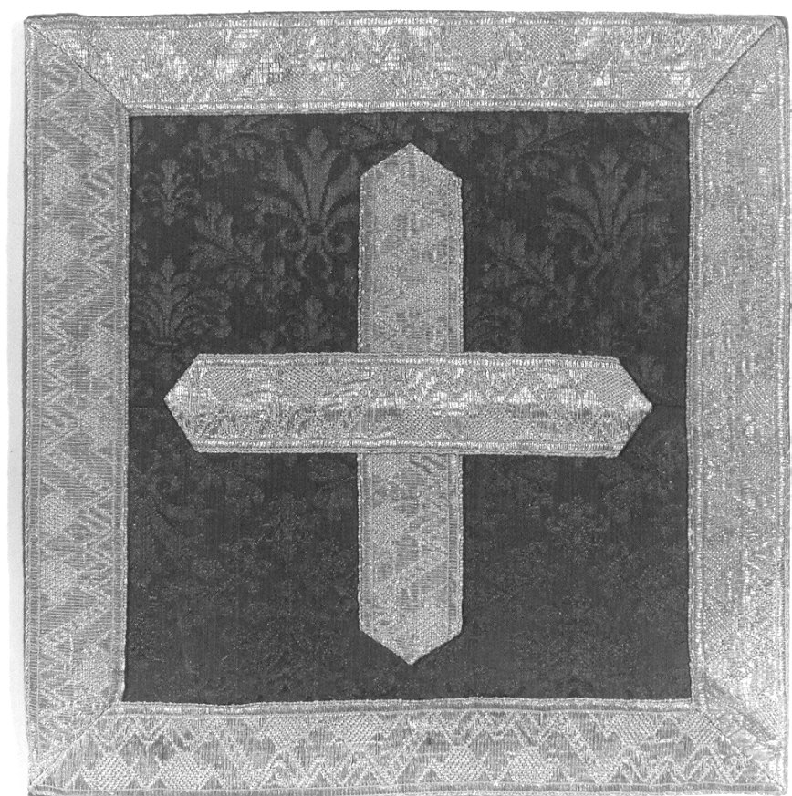 borsa del corporale, pendant - manifattura italiana (sec. XIX)