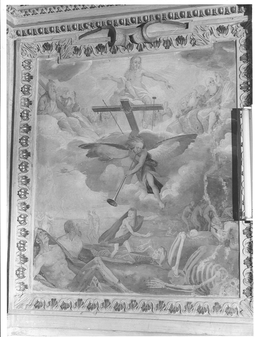 resurrezione dei morti (dipinto murale, elemento d'insieme) - ambito lombardo (seconda metà sec. XVII)