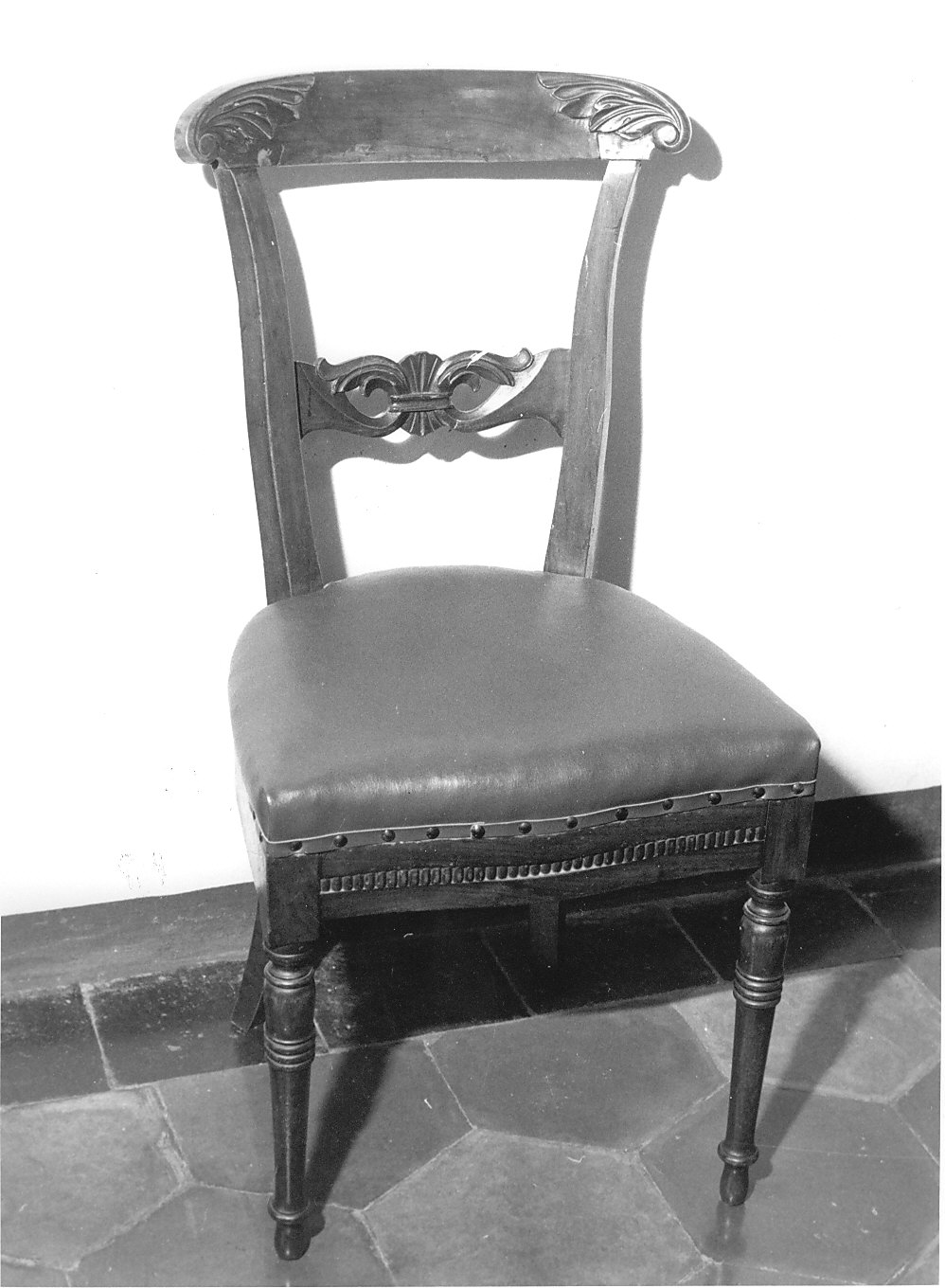 sedia, serie - bottega lombarda (prima metà sec. XIX)