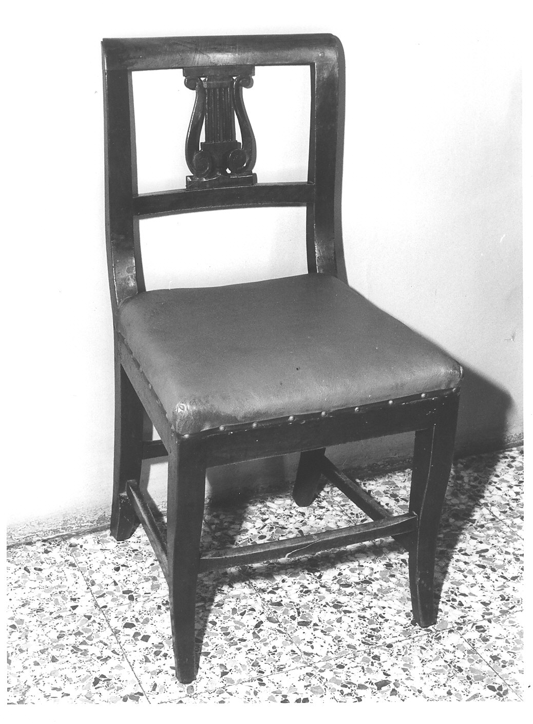 sedia, opera isolata - bottega lombarda (metà sec. XIX)