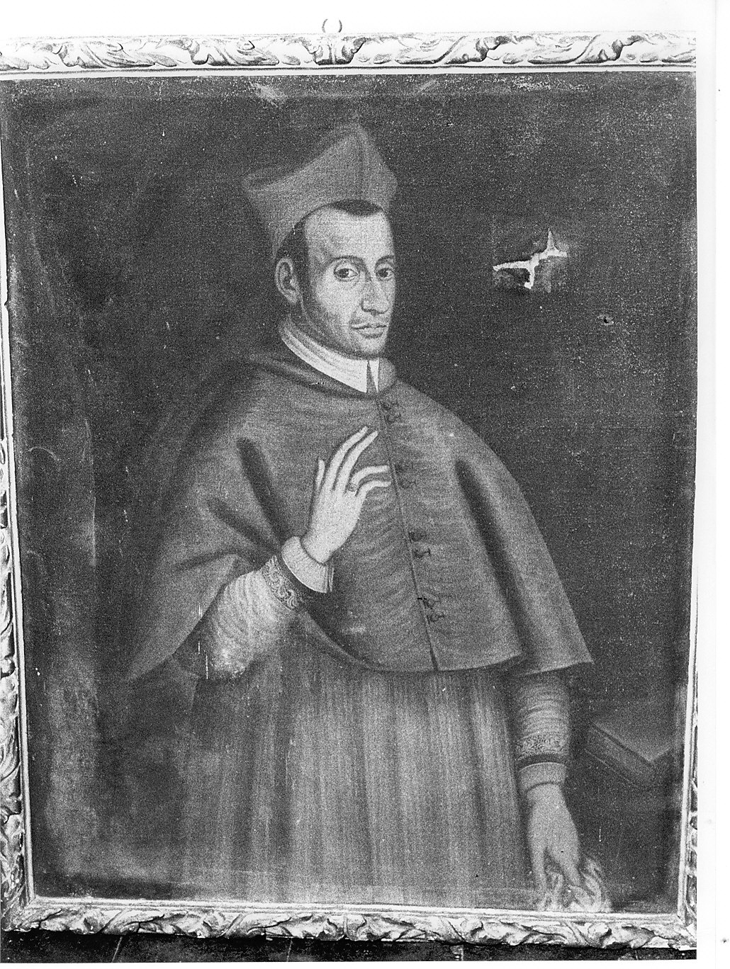 San Carlo Borromeo (dipinto, opera isolata) - ambito lombardo (sec. XVII)
