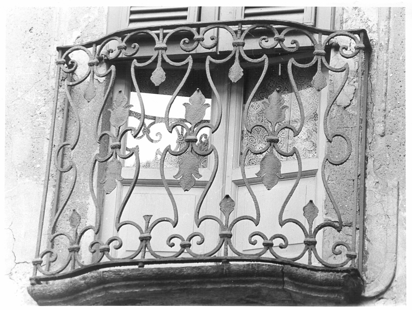 ringhiera di balcone - bottega lombarda (sec. XVIII)