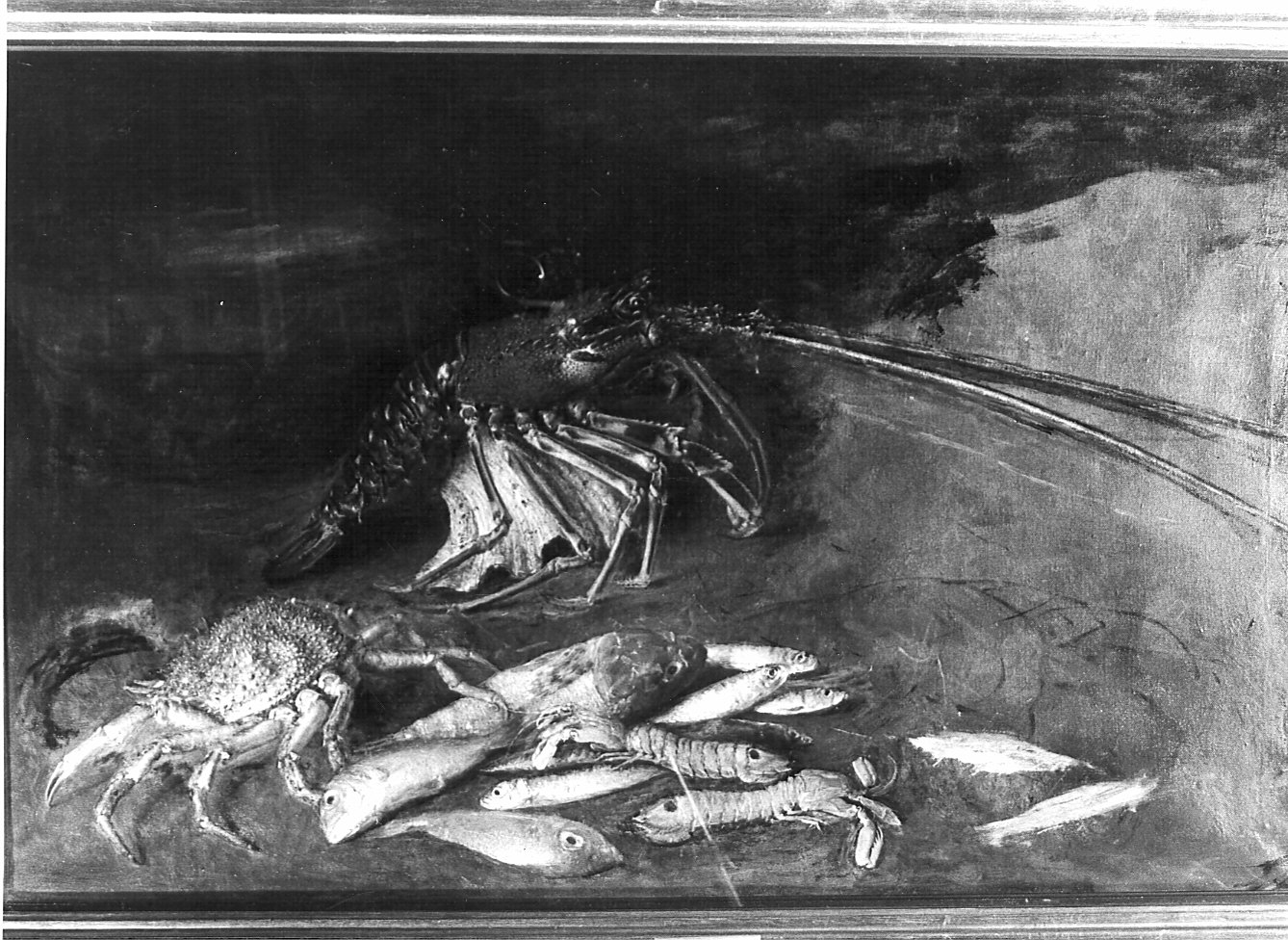 Natura morta, natura morta (dipinto) di Ottone Casimiro (attribuito) (sec. XX)