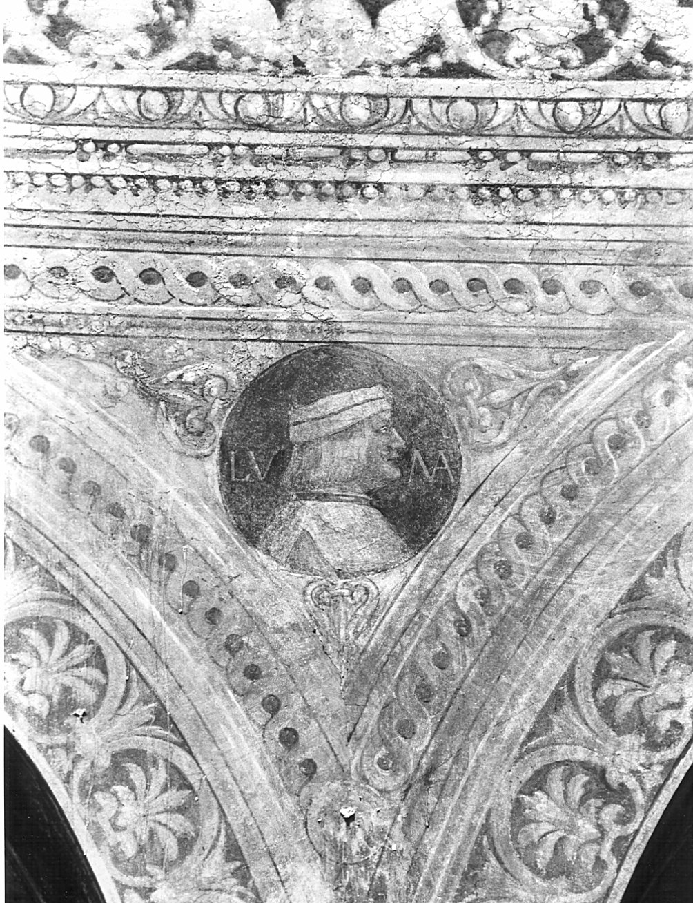dipinto murale, elemento d'insieme - ambito lombardo (fine, inizio sec. XV, sec. XX)