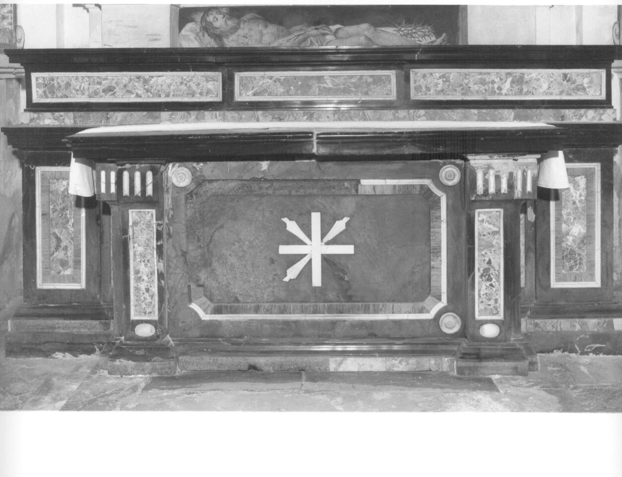 altare, opera isolata di Sertorelli Paolo Antonio (attribuito) (sec. XVIII)
