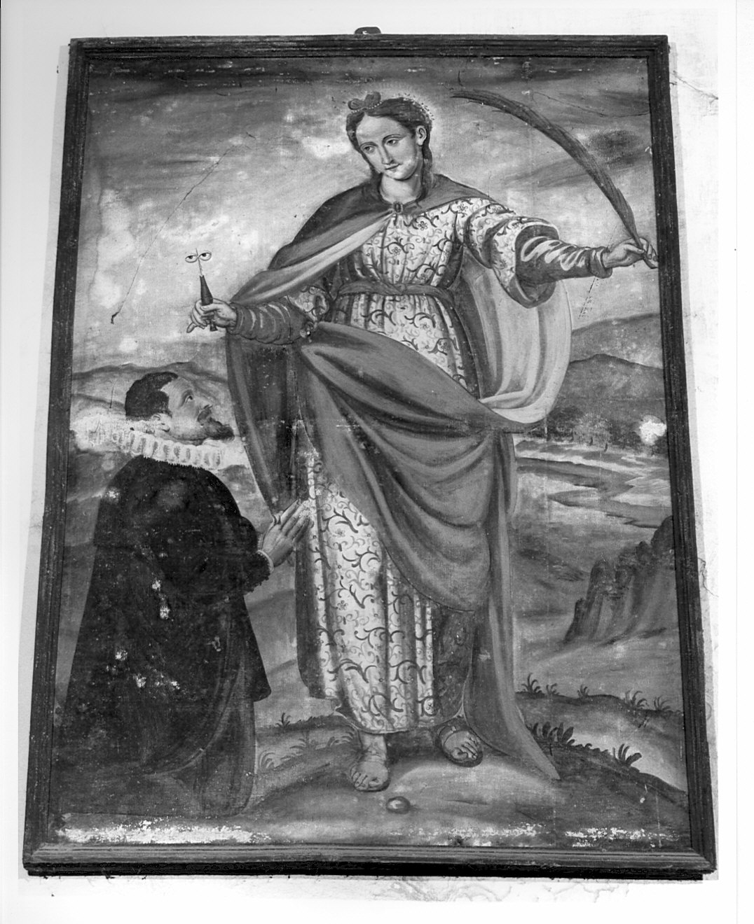Santa Lucia (dipinto) - ambito lombardo (sec. XVI)