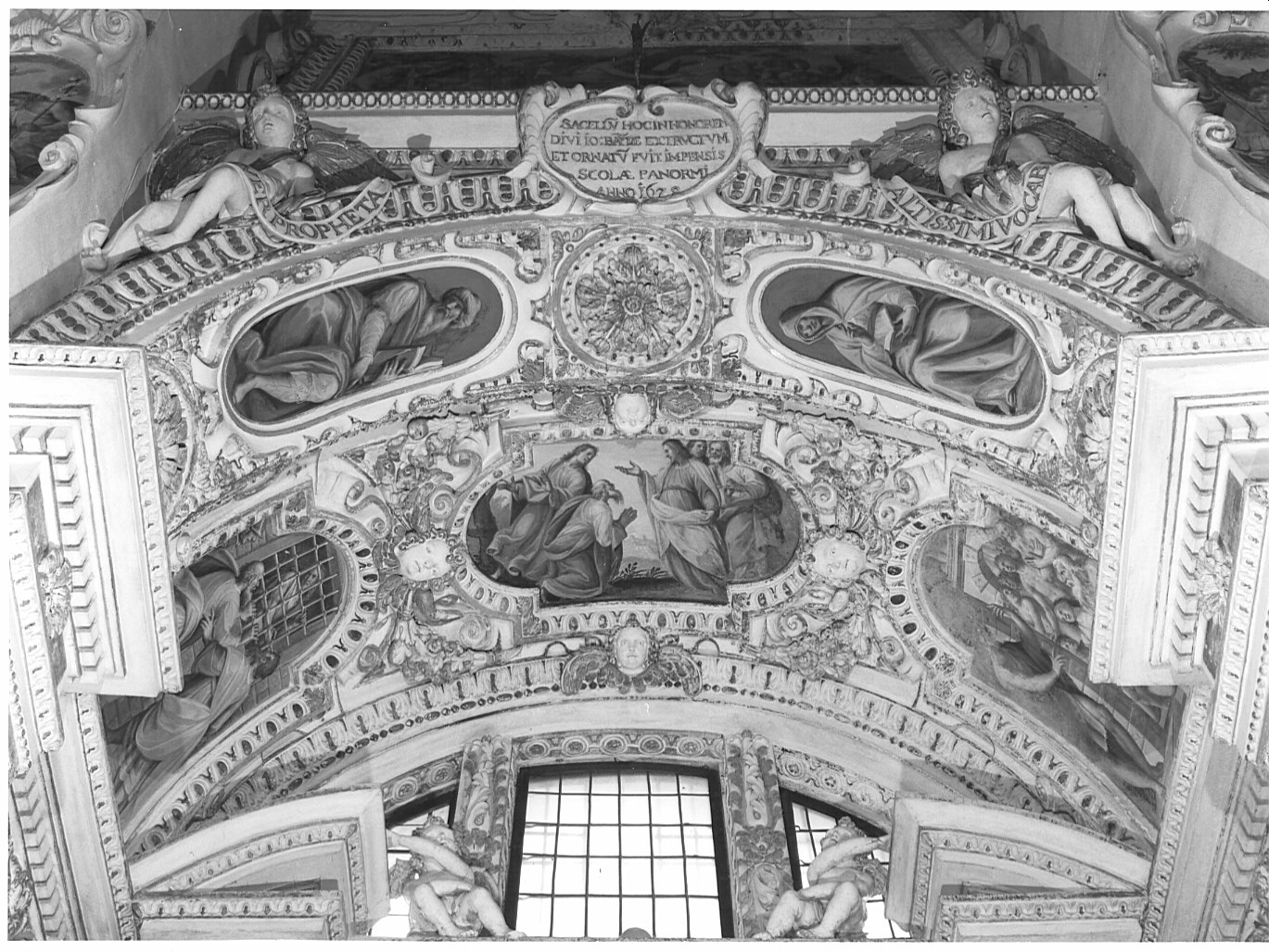 motivi decorativi/ episodi sacri (decorazione plastico-pittorica, complesso decorativo) di Della Rovere Giovanni Mauro detto Fiamminghino (sec. XVII)