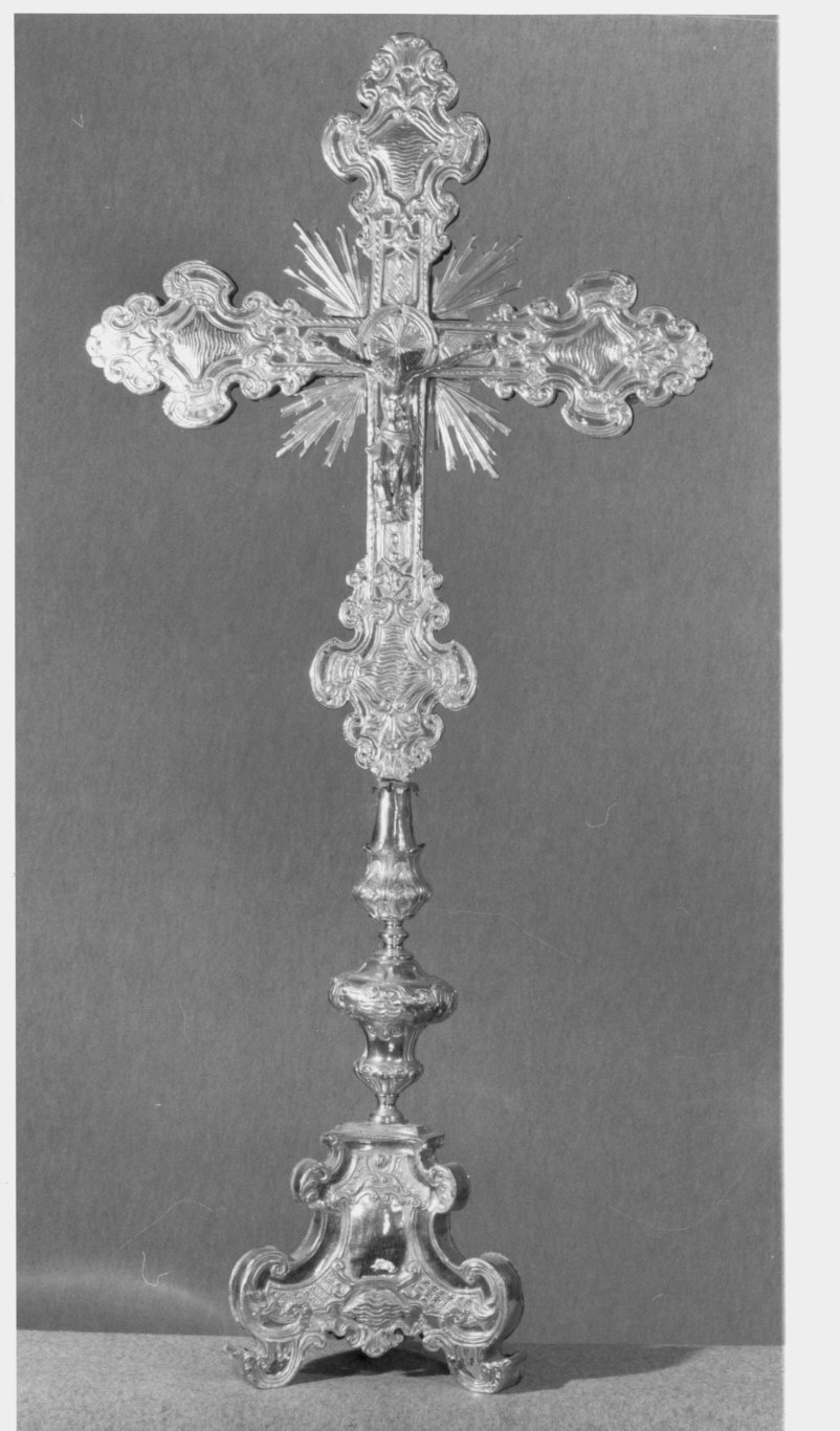 croce d'altare - bottega lombarda (prima metà sec. XVIII)