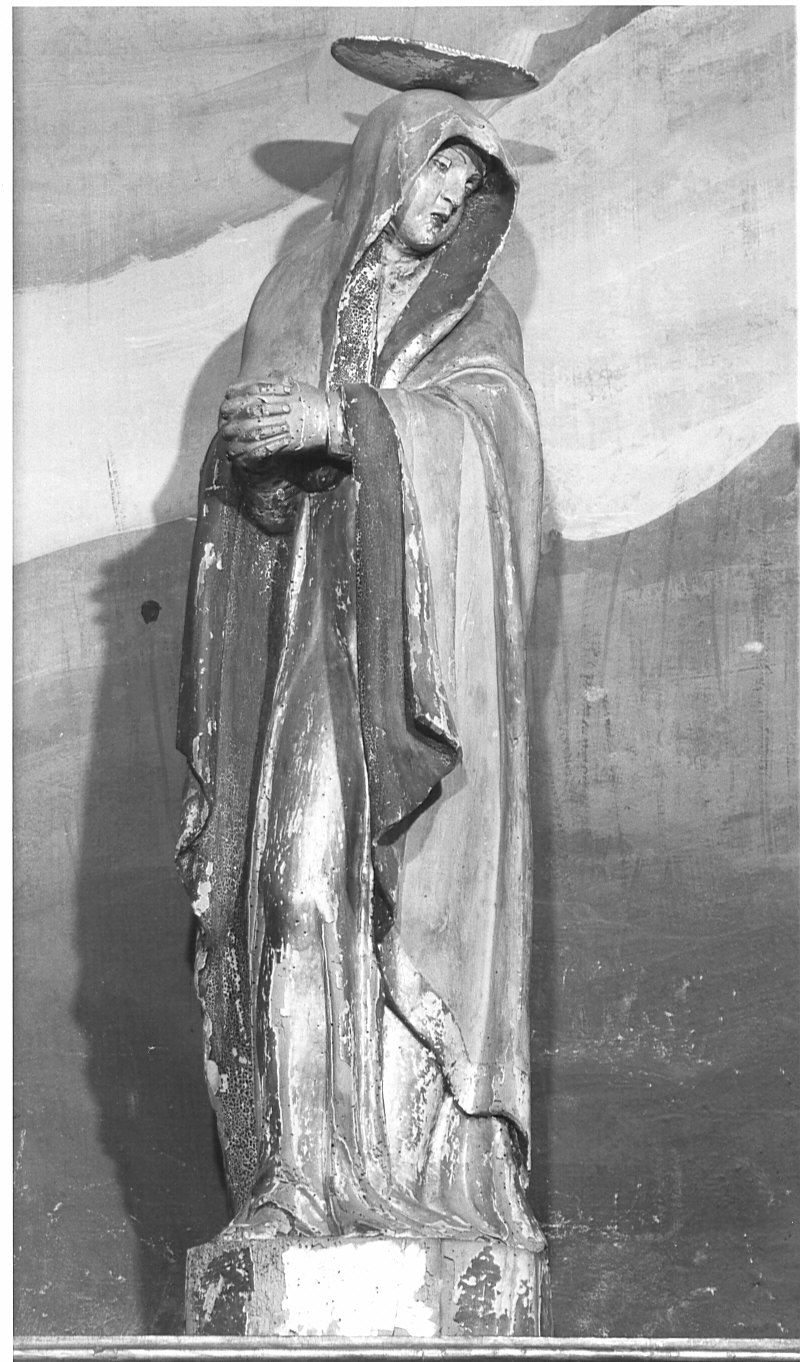 Madonna (statua) - bottega lombarda (seconda metà sec. XVII)