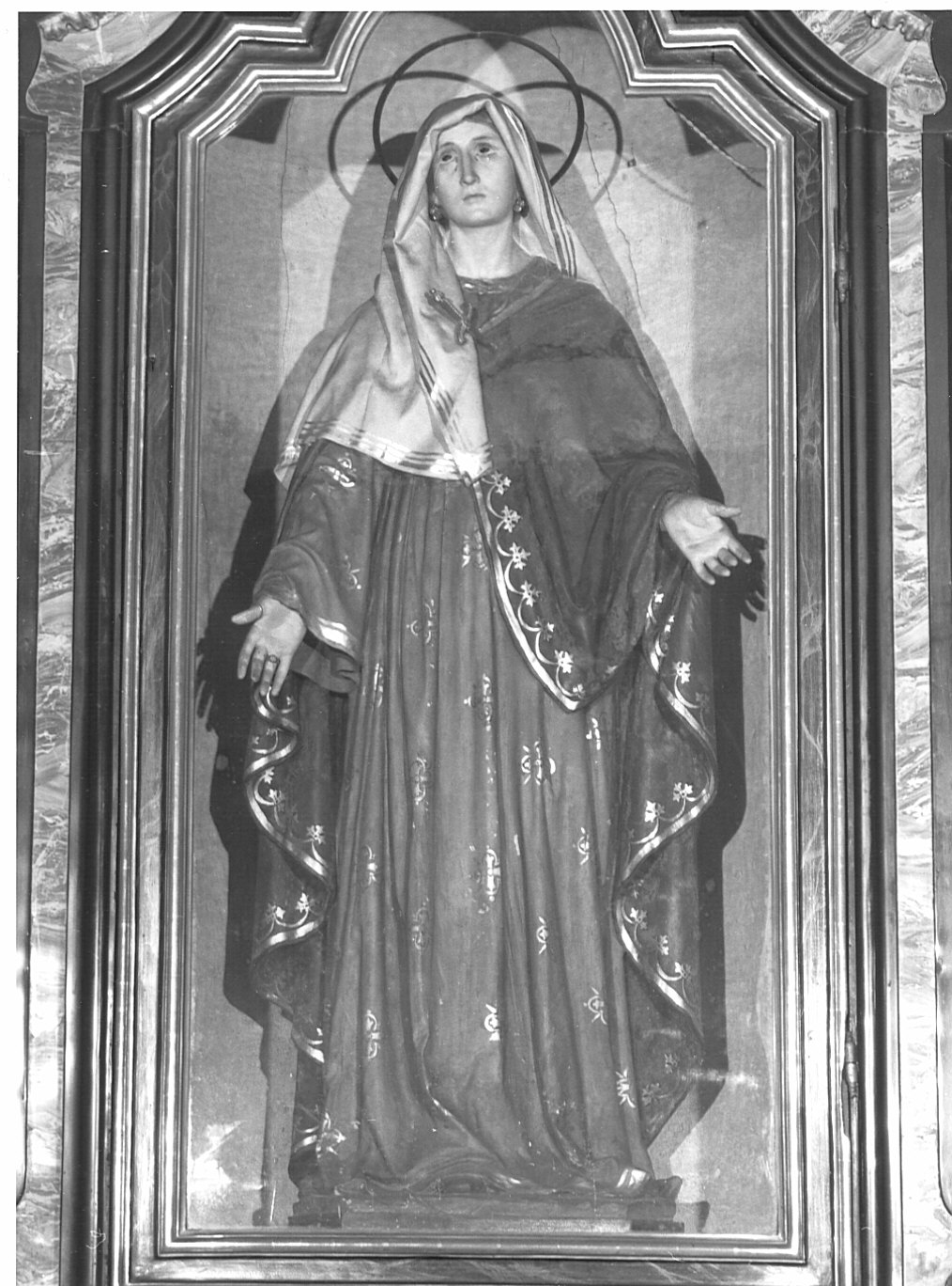 Madonna (statua) - bottega lombarda (sec. XIX)
