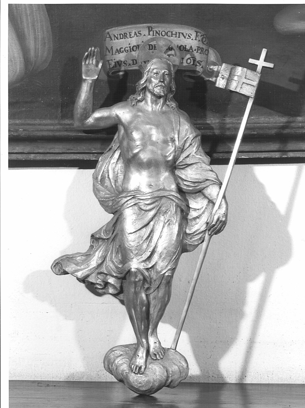 Cristo risorto (statua) - bottega lombarda (prima metà sec. XIX)